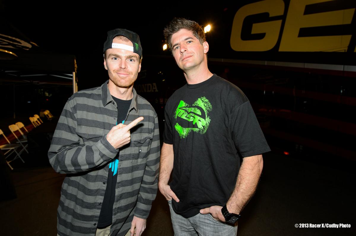 Nate Adams and Kevin Windham