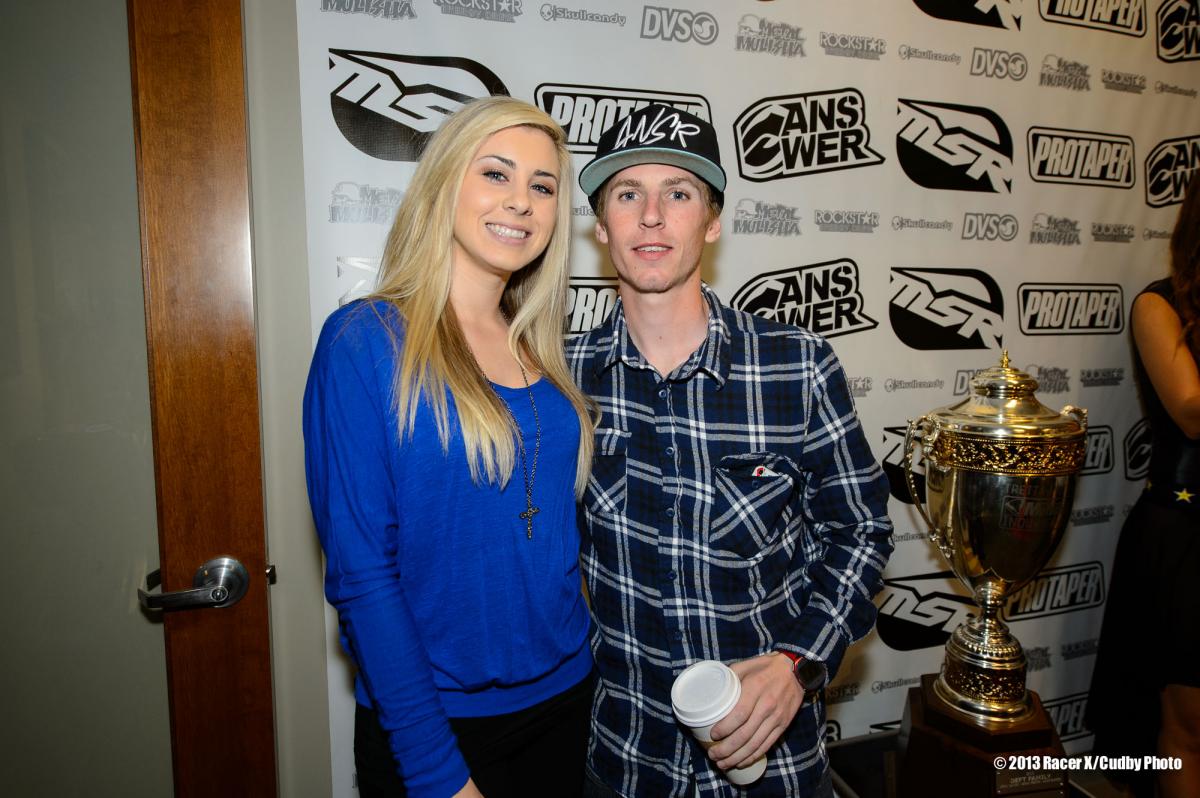 Jake Weimer and friend