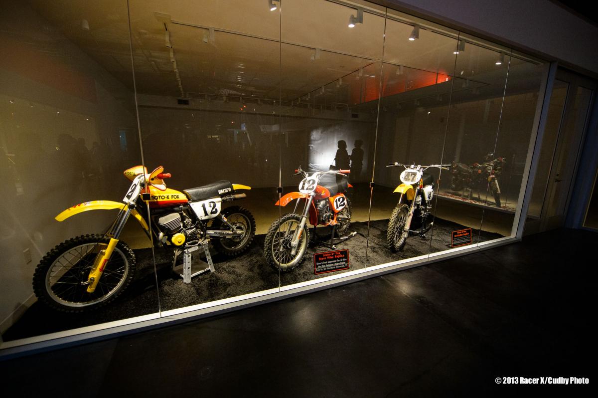 Old school bike display