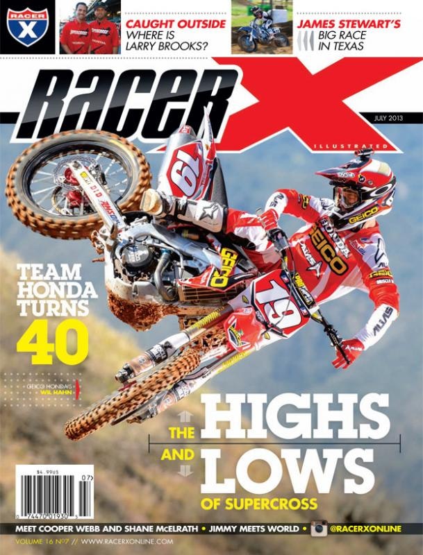 The July 2013 Issue - Racer X Illustrated Motocross Magazine