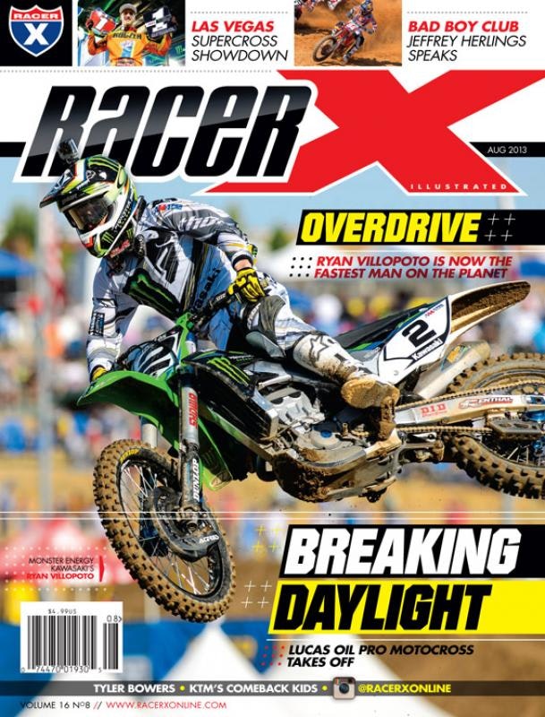 The August 2013 Issue - Racer X Illustrated Motocross Magazine