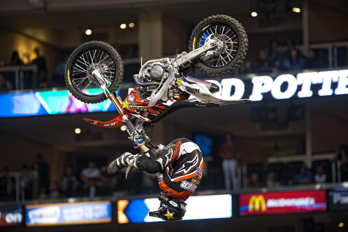 You know the field is stacked when guys as talented as Todd Potter are finishing in tenth place. Potter came with tons of flip variations, but a couple of mistimed jumps kept him from doing better. 