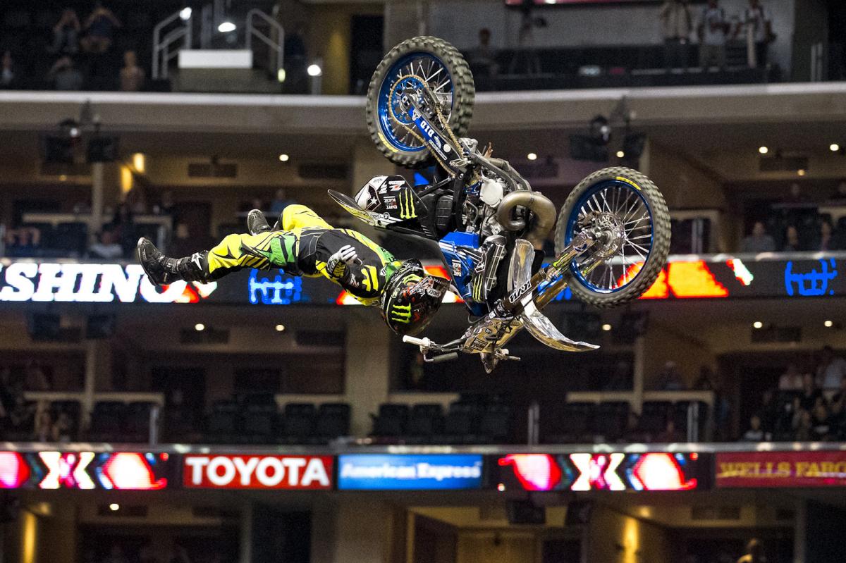 Taka Higashino was unstoppable once again in the Staples Center. With no Best-Trick event this year, Taka decided to make his entire run full of incredible, best-of-the-best jumps that the left both the judges and the crowd with little doubt as to who would be the winner. 