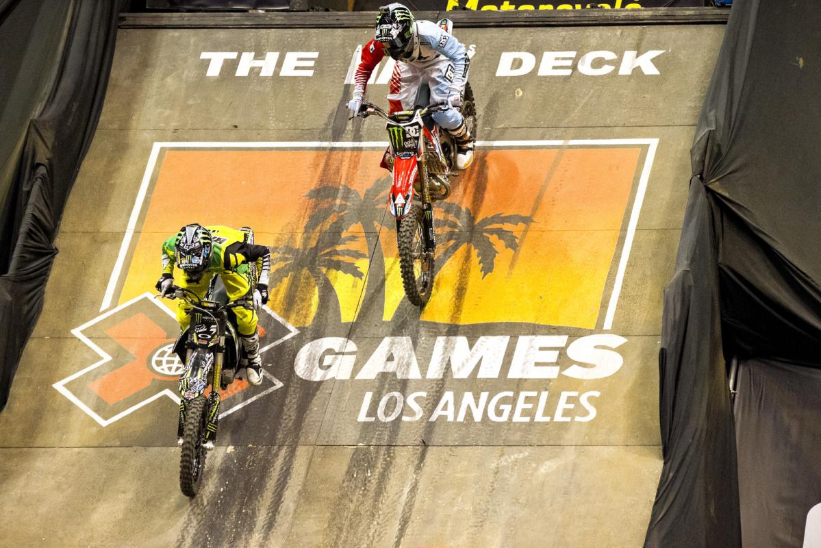 The finals kick off between Bilko and Adams. Although it was important to get the holeshot, Adams proved that it wasn’t necessary to pull off a win.