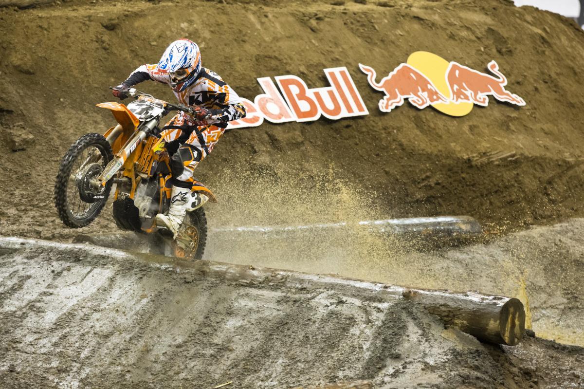 It is very hard to believe that Mike Brown is 41 years old, especially when you see him tearing up the track with his picture-perfect moto style. Brownie took home a silver medal for his efforts.