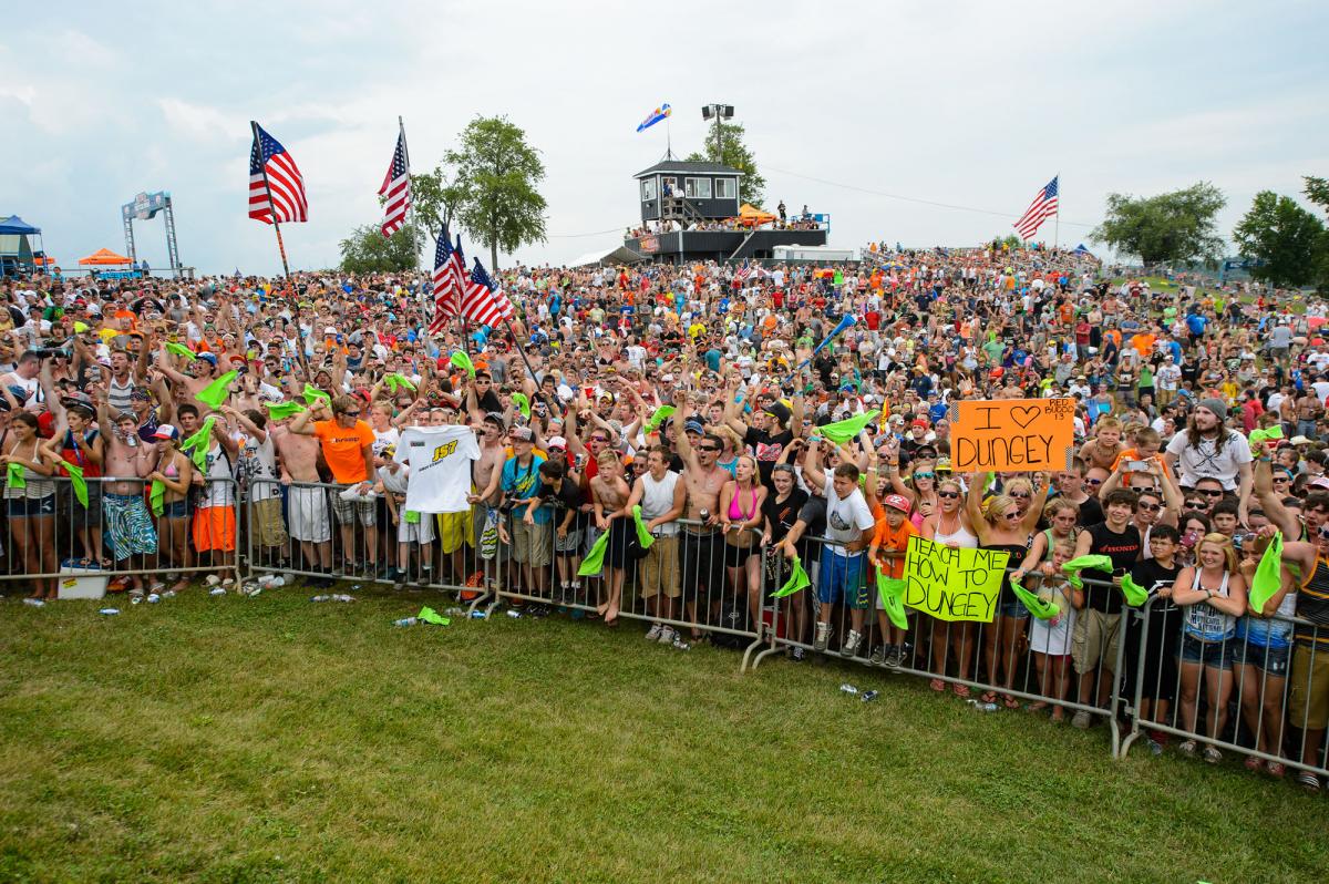 Fans from the 2013 Red Bull RedBud National