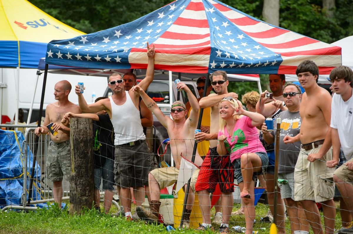 Fans from the 2013 Red Bull RedBud National