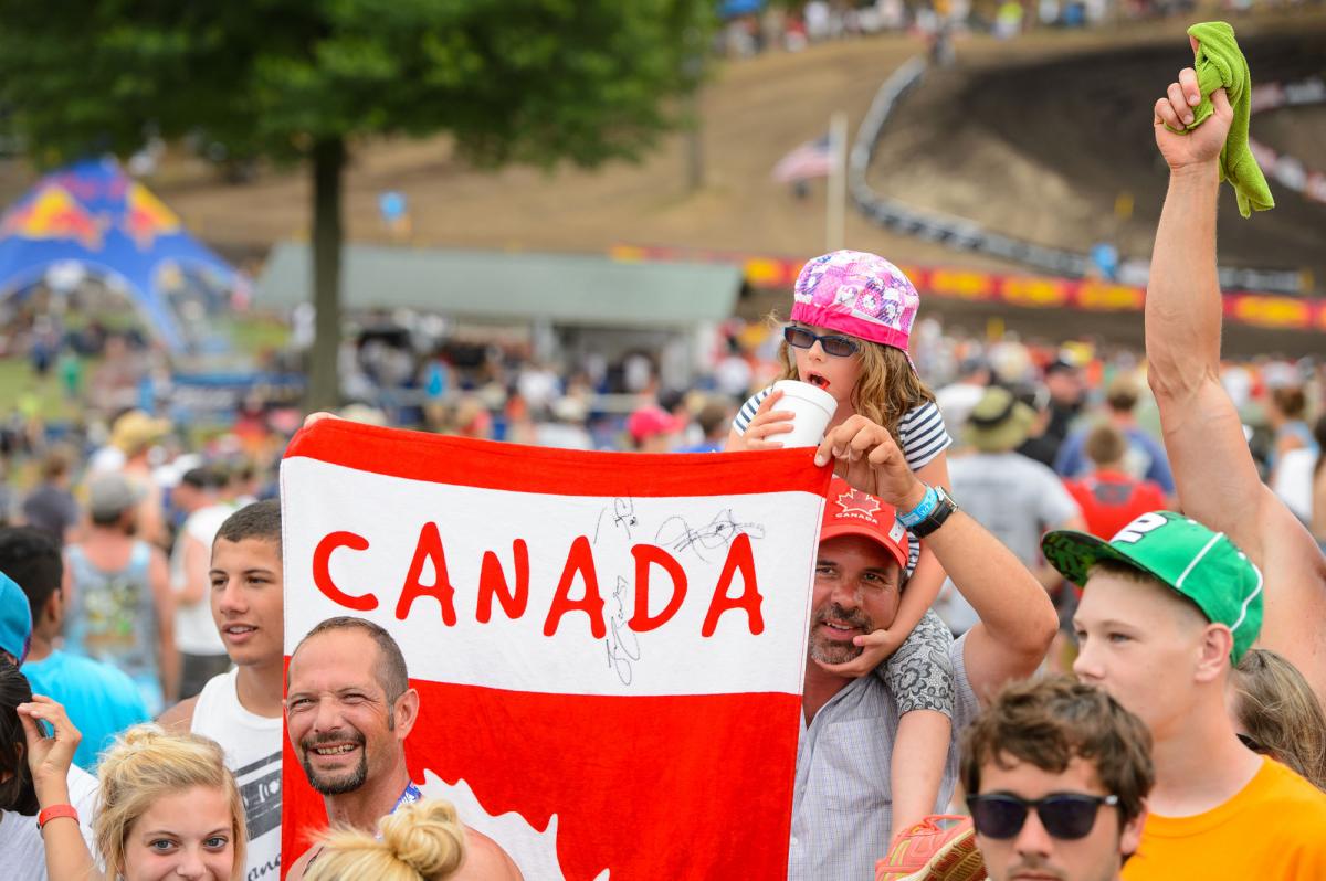 Fans from the 2013 Red Bull RedBud National