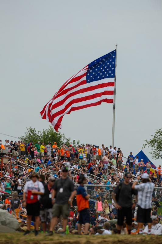 Fans from the 2013 Red Bull RedBud National