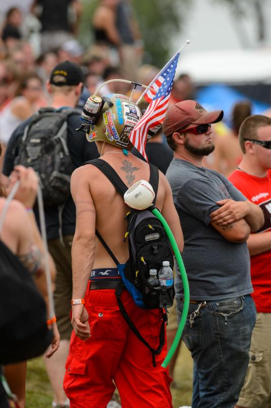 Fans from the 2013 Red Bull RedBud National
