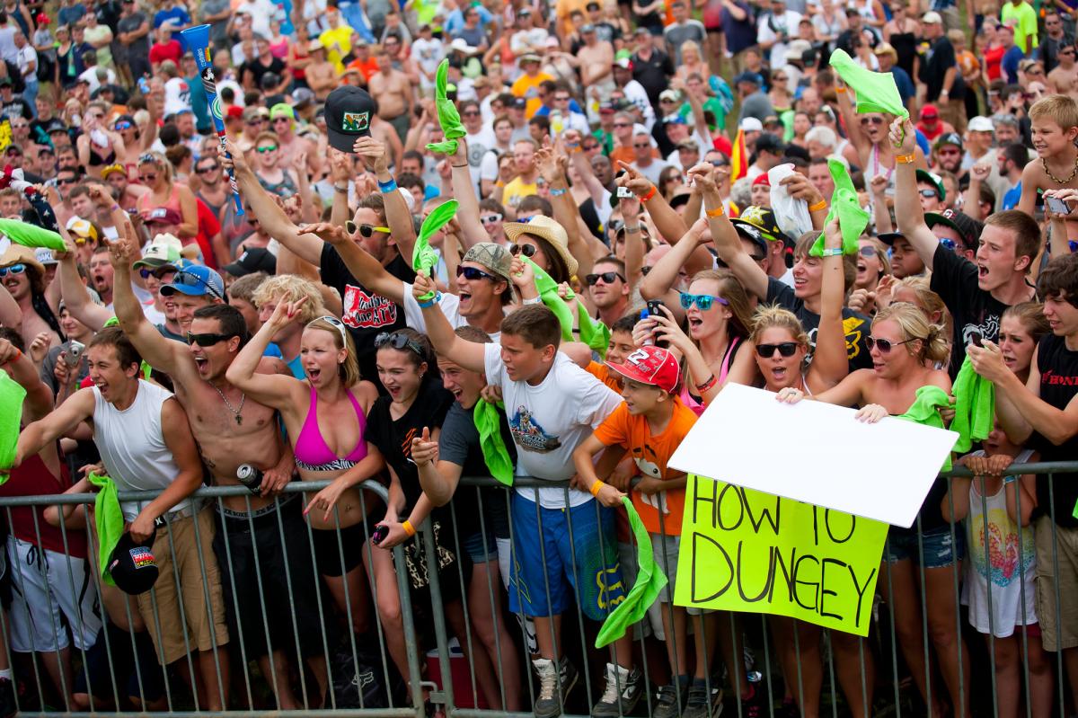 Fans from the 2013 Red Bull RedBud National