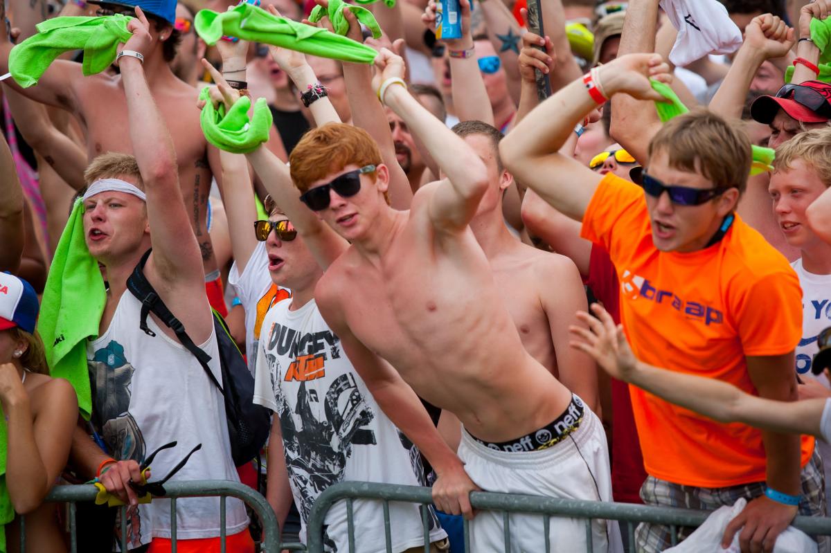 Fans from the 2013 Red Bull RedBud National