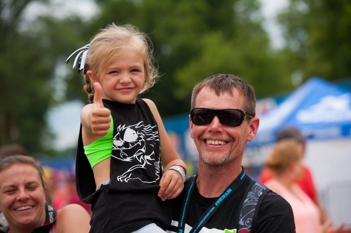 Fans from the 2013 Red Bull RedBud National