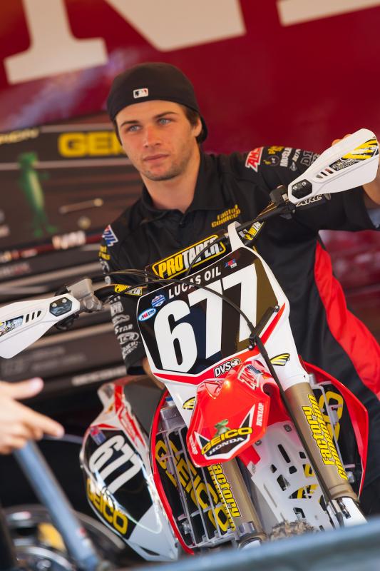 Rookie debut for Matt Bisceglia