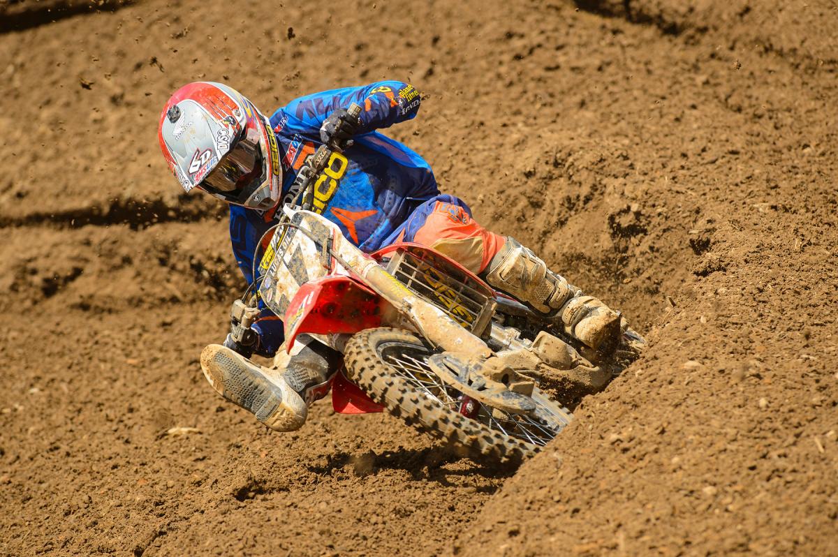 Uh, you know that little thing about keeping your foot up out of the ruts? Check.