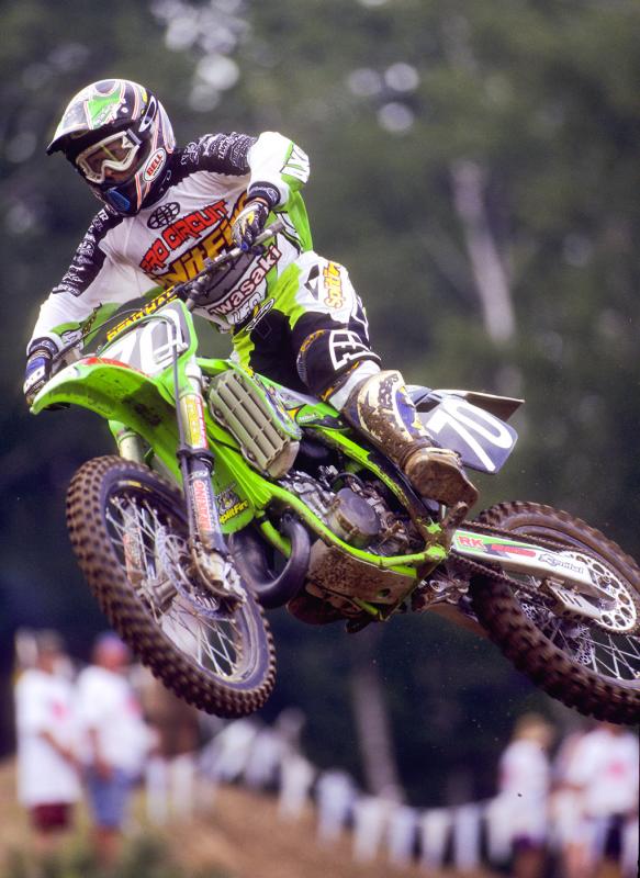Ricky Carmichael on the #70 1997 KX125. This changed it all.