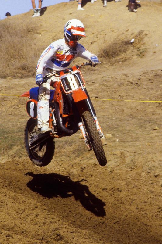 Jim Gibson in 1982, when the Honda juggernaut was just about to take over. You remember the days of Follow the Leader?