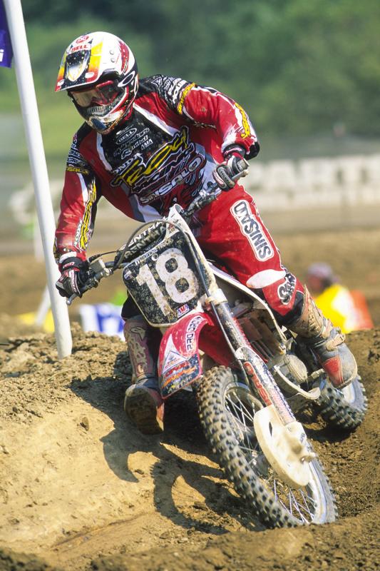 Stephane Roncada on board the HoT bike--the Fifth Dragon!