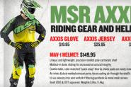 TGI Freeday! MSR Axxis Gear & Helmet!