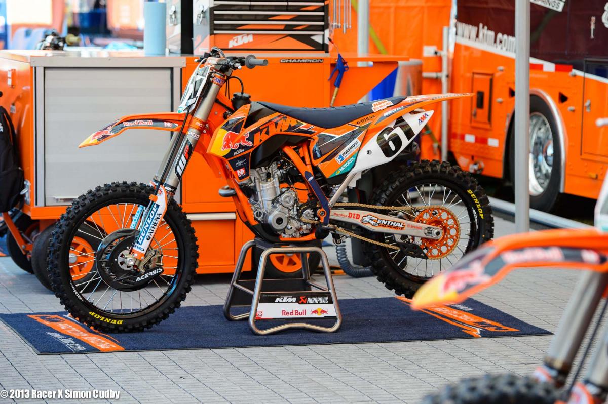 Austin Politelli full KTM factory this weekend
