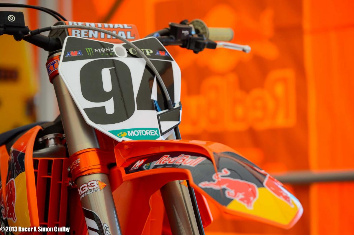 Ken Roczen's KTM 450