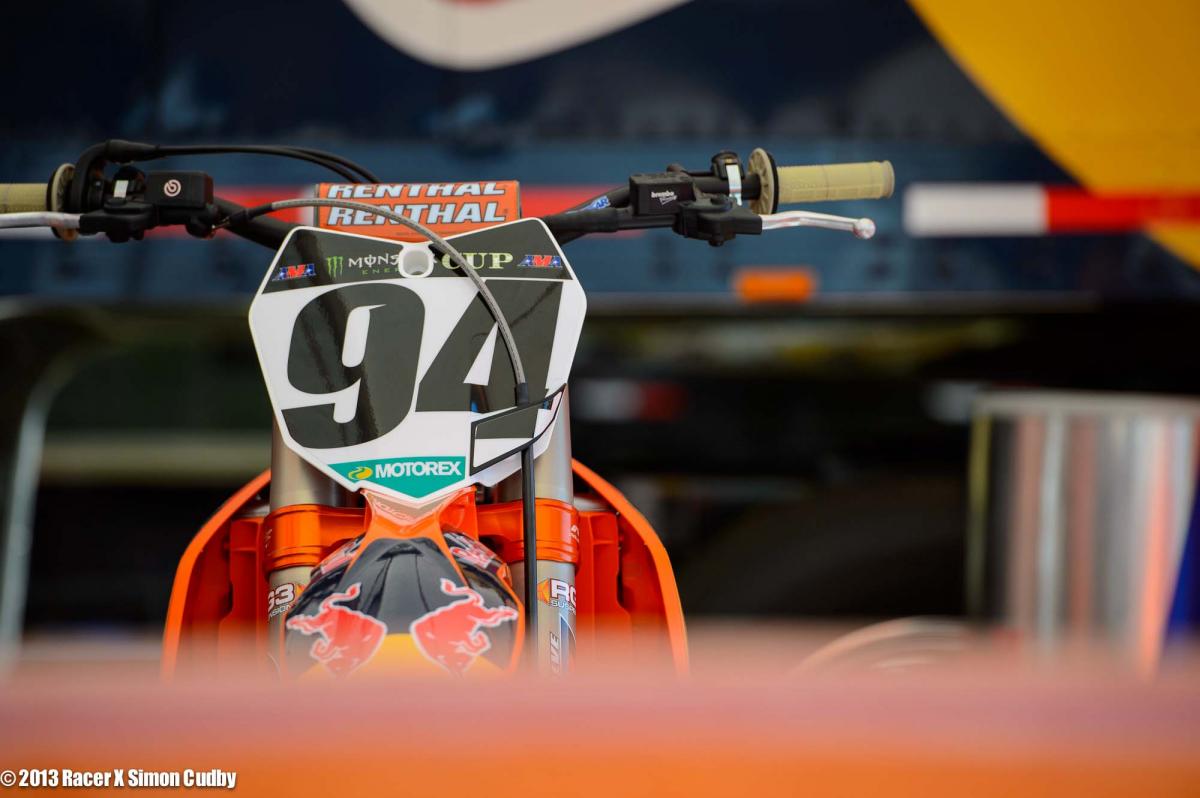 Ken Roczen's KTM 450