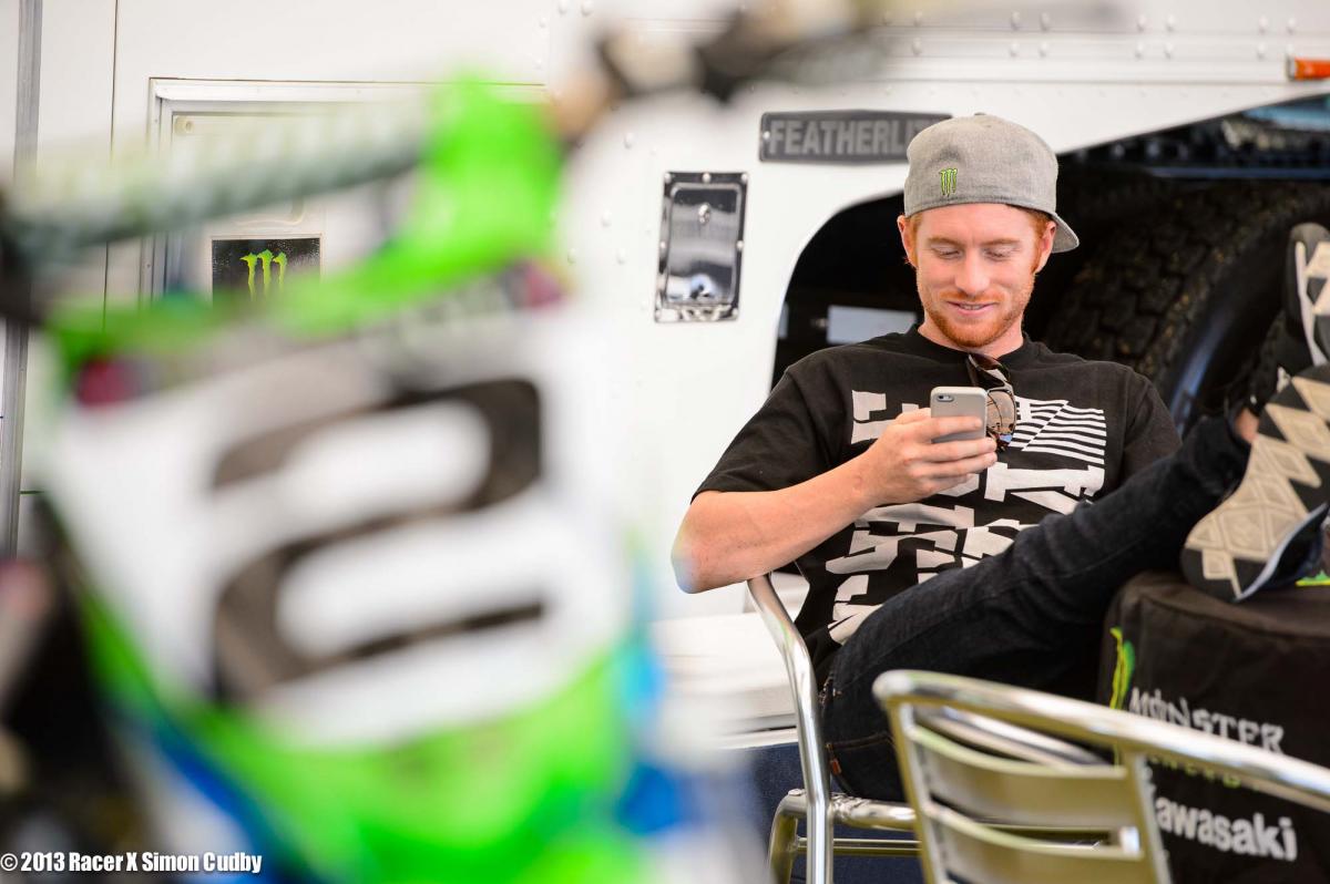 Ryan Villopoto gets a funny text