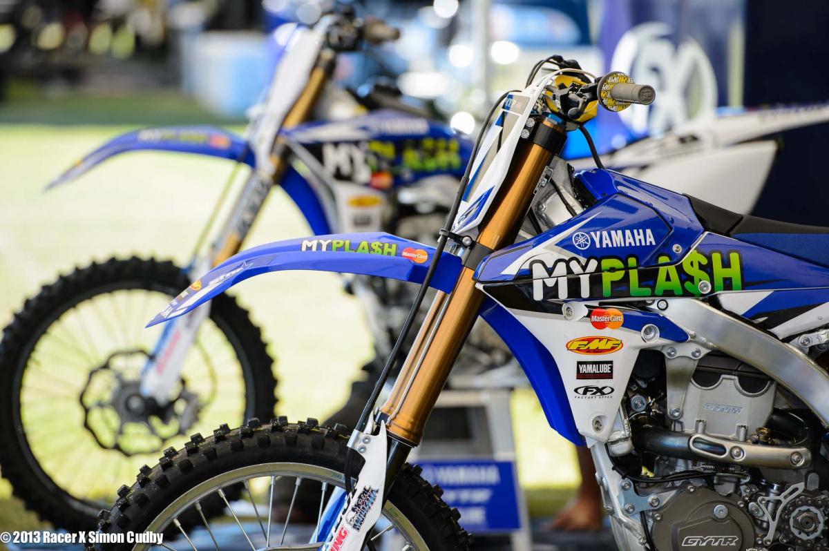 Cooper Webb's MYPLASH Yamaha