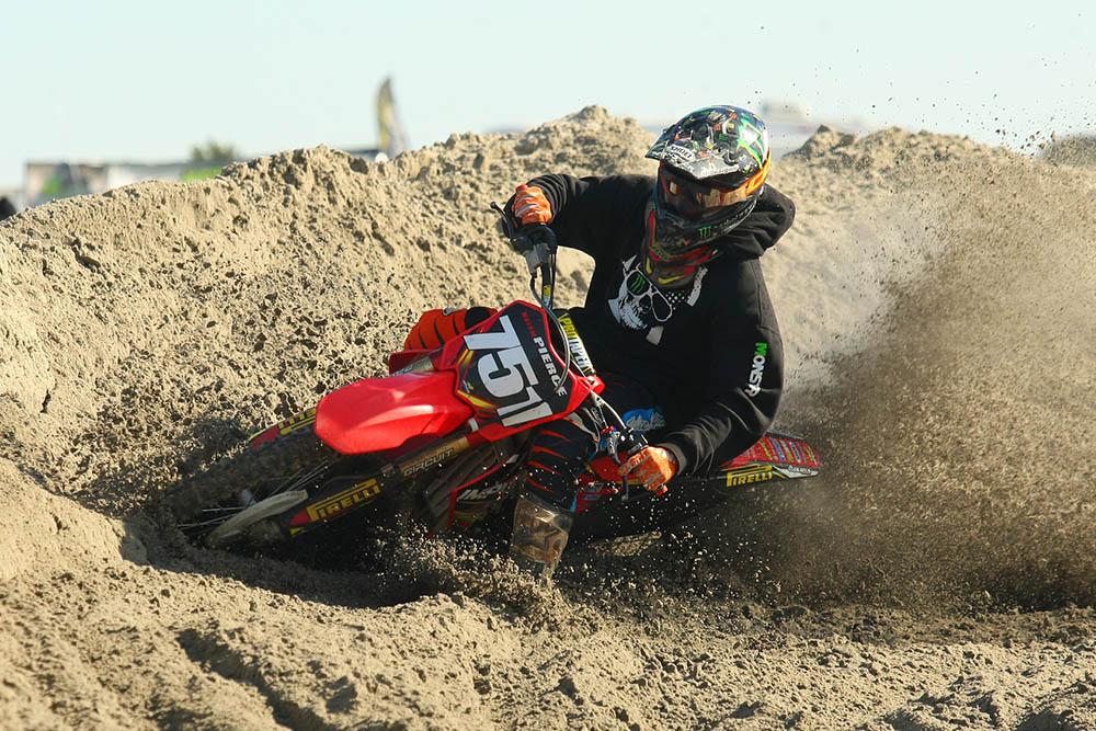 Jesse Pierce won both 250A motos and was second in both 450A motos during the weekend of competition. / Scott Lukaitis photo 