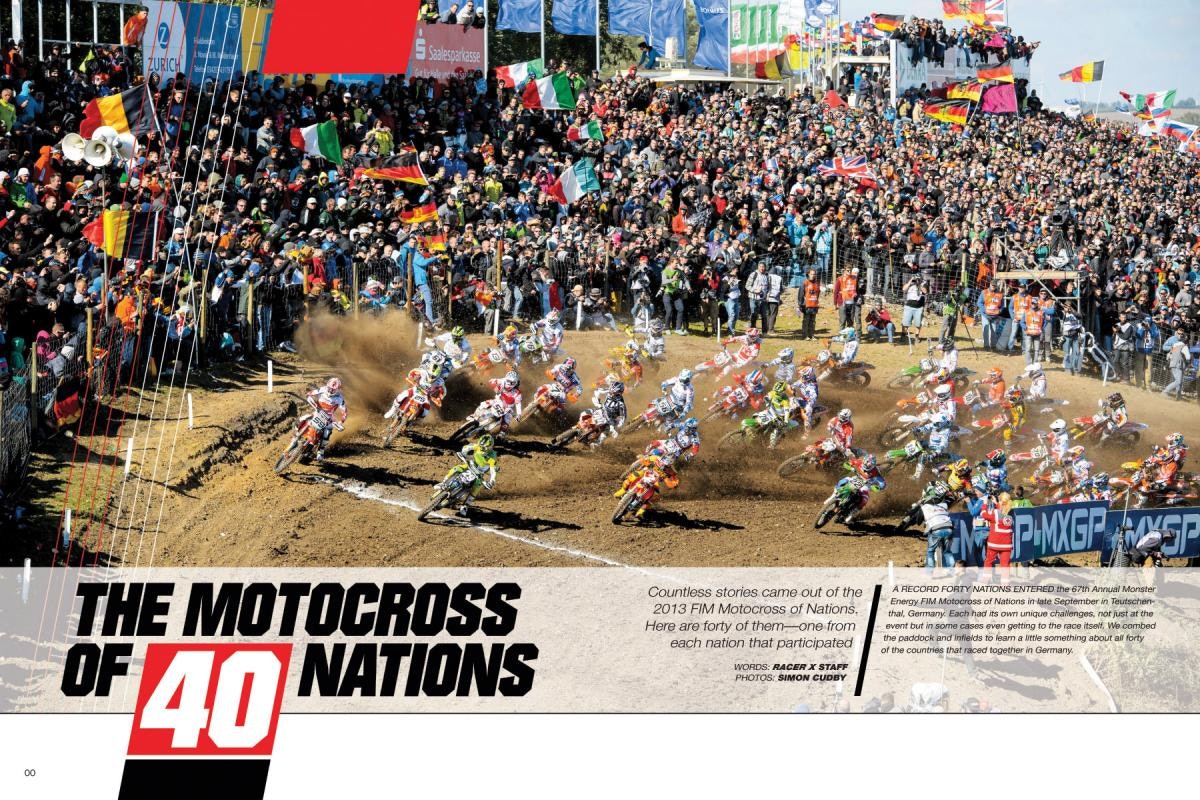 THE MOTOCROSS OF 40 NATIONS