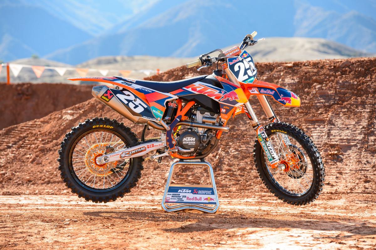 Red Bull KTM 250SX-F Motorcycle