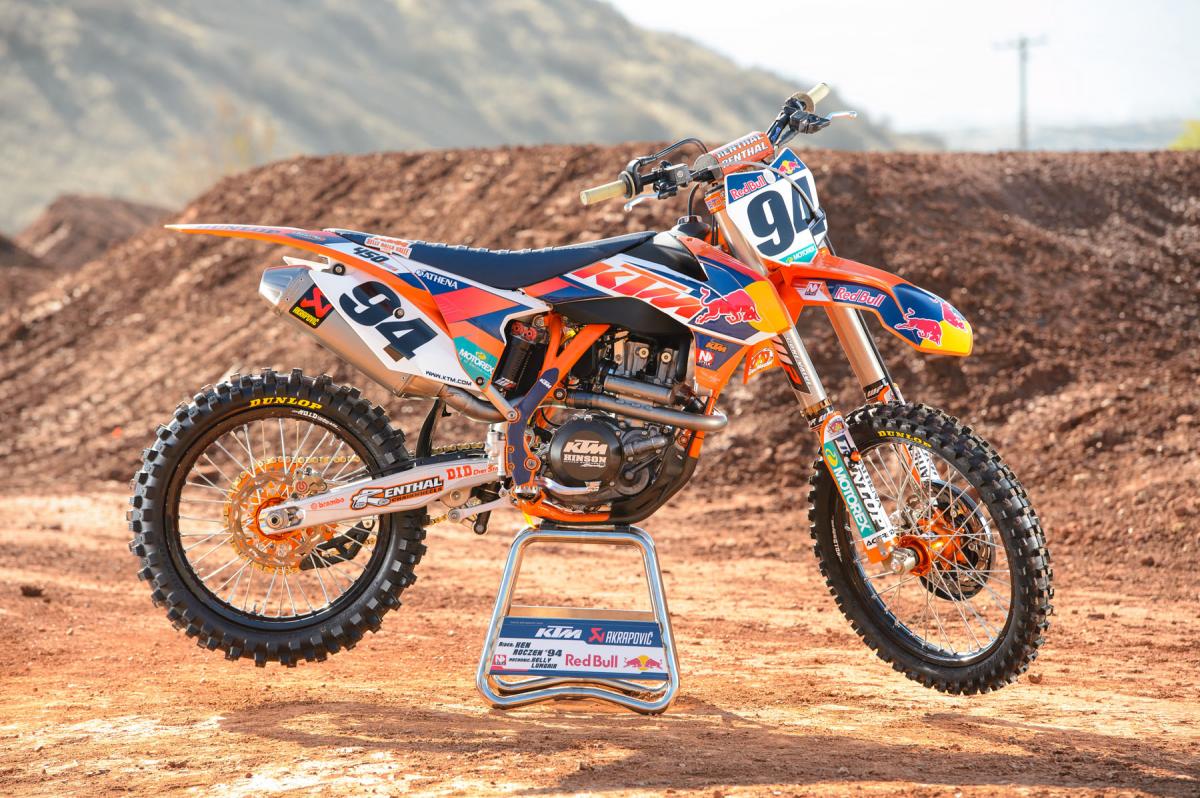 Red Bull KTM 450SX-F Motorcycle