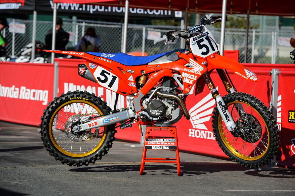 Troy Lee put his golden touch on this bad boy.