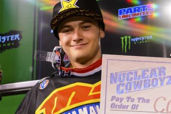 Yamalube's Webb Scores First Podium