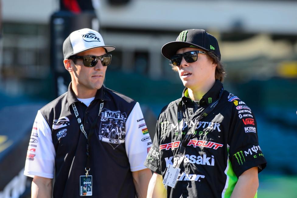 Darryn Durham (right) is week to week after suffering a concussion at A2. 