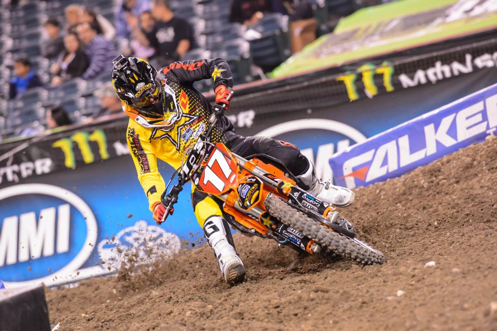 How will Jason Anderson respond after being docked two spots at A2? 