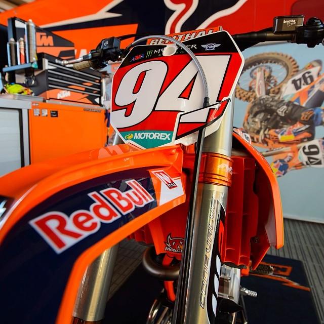 Roczen will be sporting red for the second time this season. 