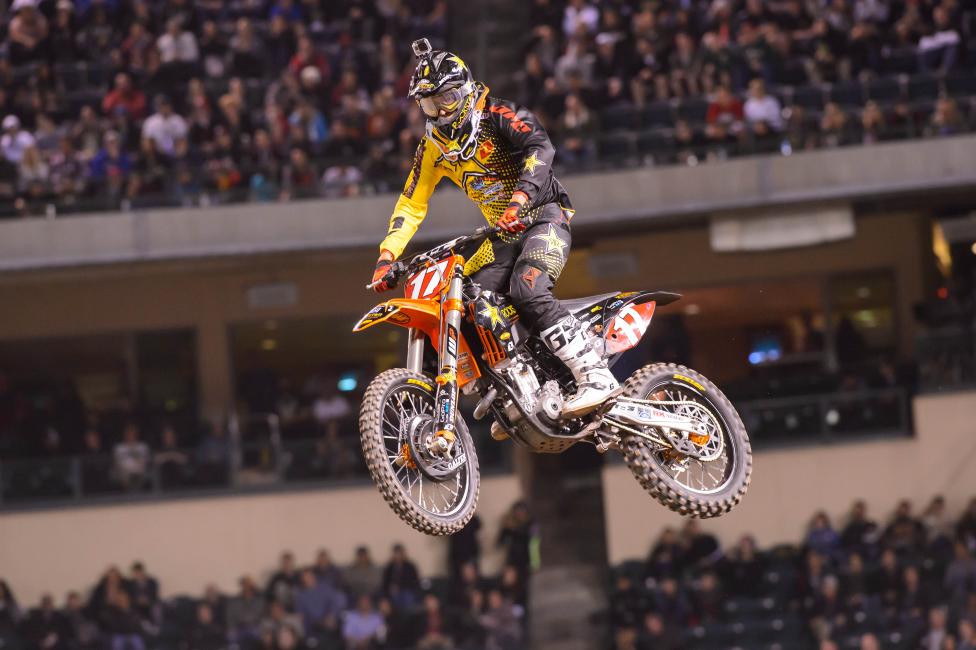 Jason Anderson was one of two riders docked at A2. 