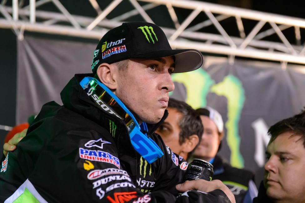 Dean Wilson keep his composure following a devastating loss.  