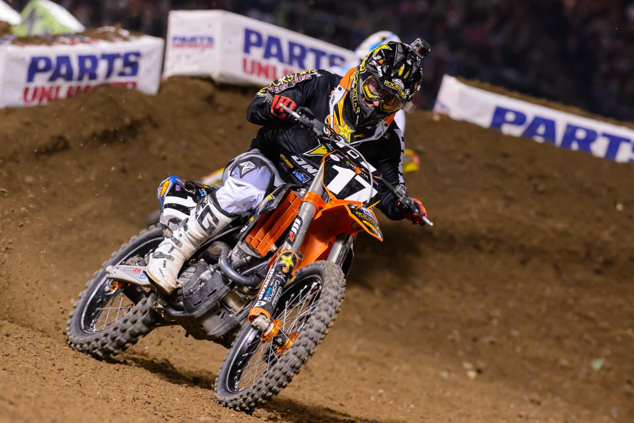 Jason Anderson's last lap passes have been ...