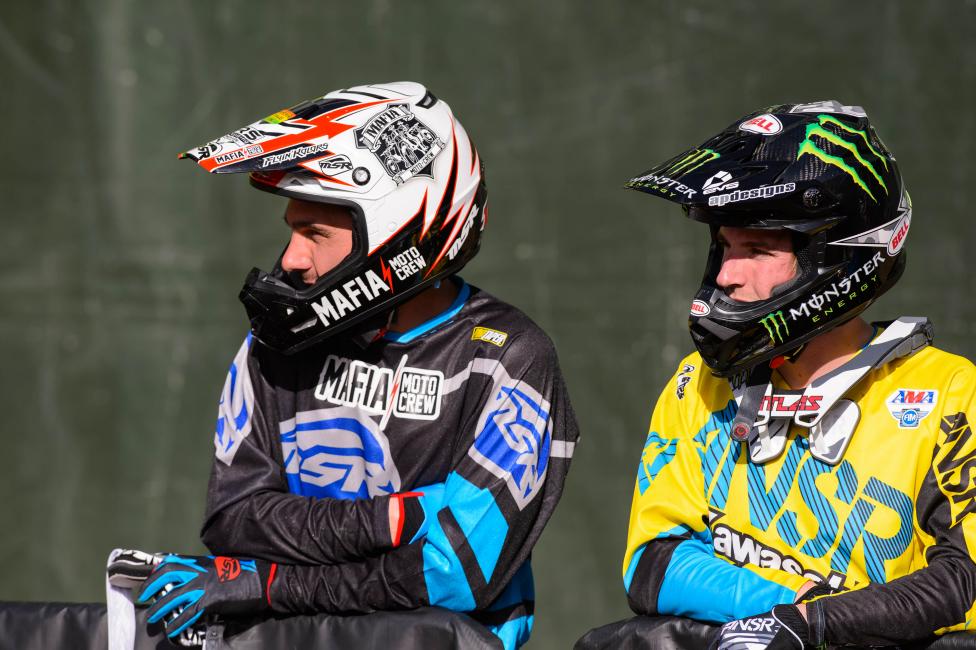 Nick Wey (left) is getting back into form after missing all of 2013. 