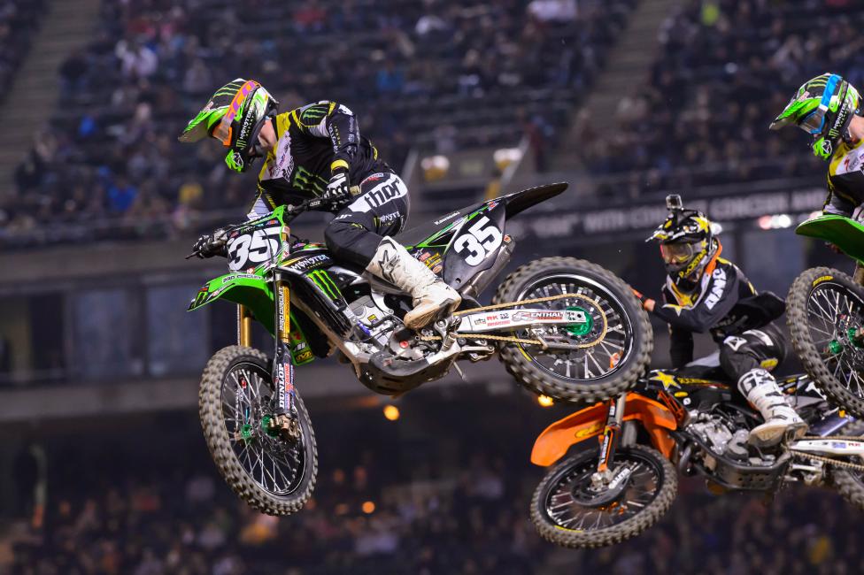 Hill soon found himself locked in a battle with Anderson and teammate Dean Wilson. 