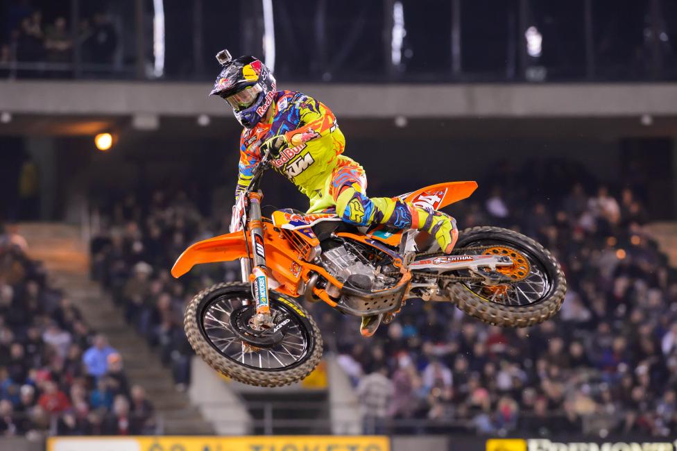 Will Roczen be back on the podium in Anaheim? 