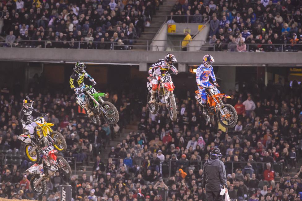 Wil Hahn (23) got a taste of riding with the lead pack last week. 