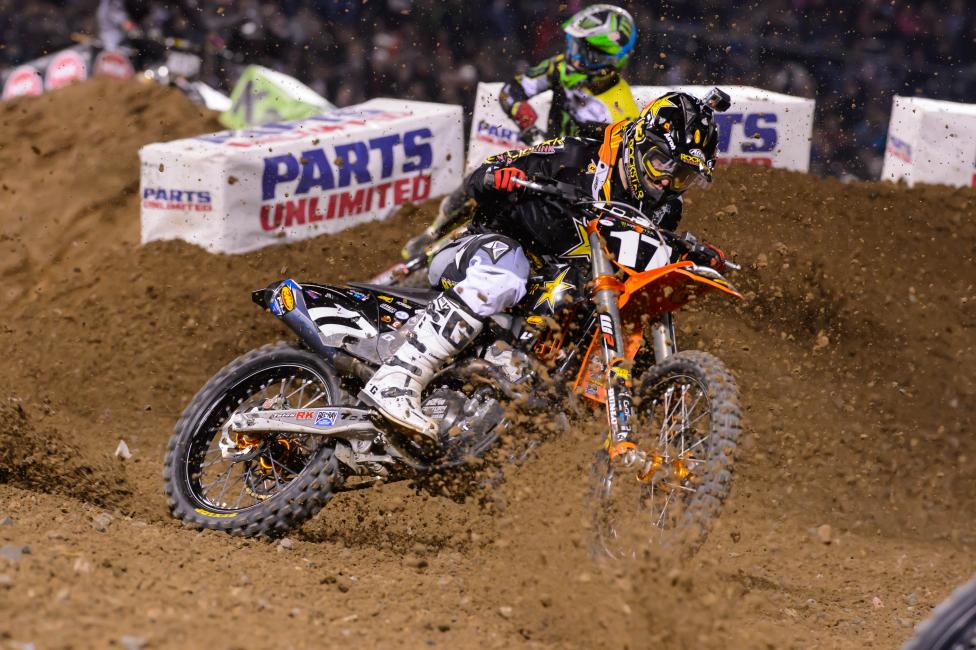 Anderson is working with Jeff Ward this season. 