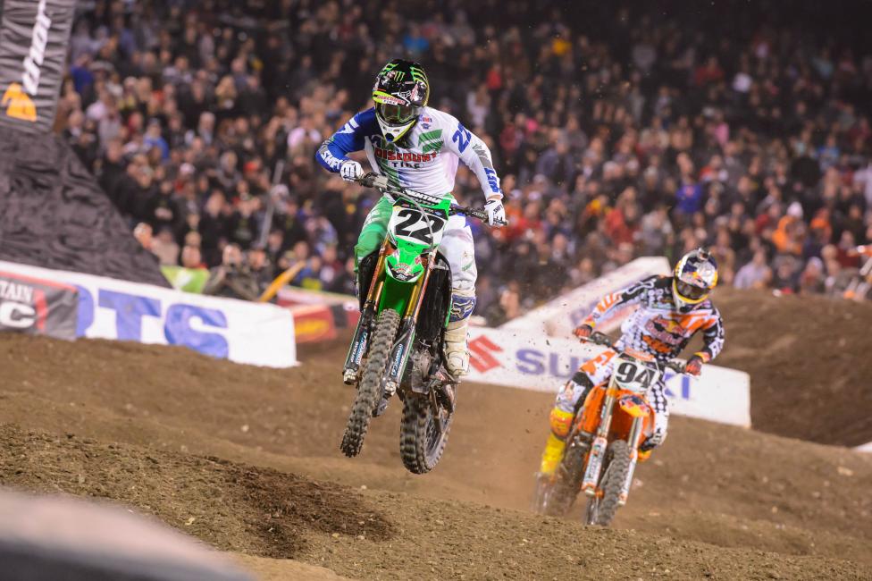 Chad Reed was the best in Anaheim, winning both A2 and A3.  