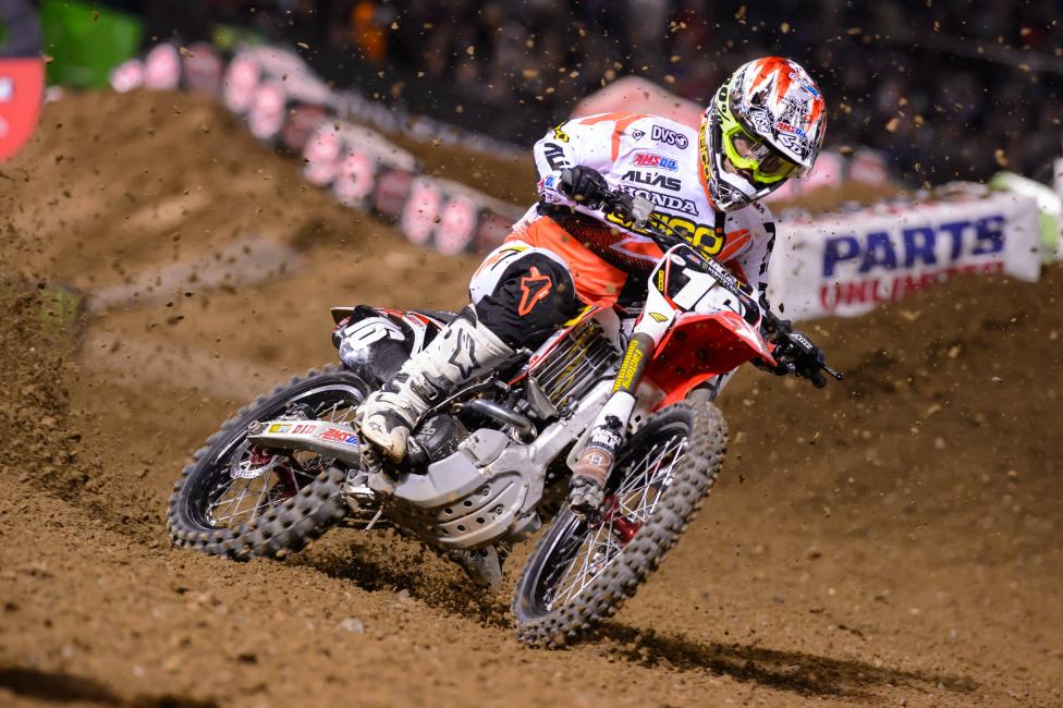 Zach Osborne is out this weekend due to a broken collarbone. 