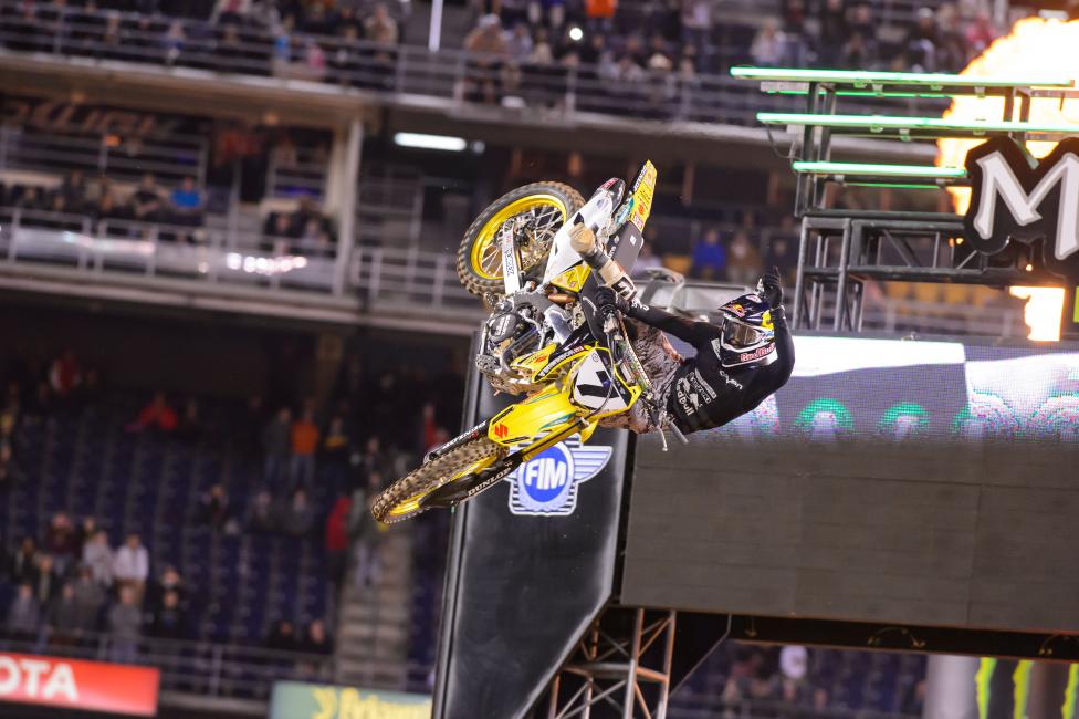 Stewart is now 21 points back of Villopoto. 