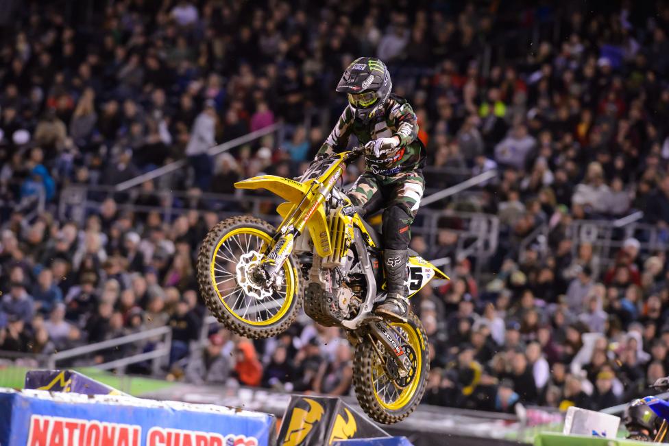 Josh Hill returned from a broken collarbone suffered in Oakland to finish 11th in San Diego. 