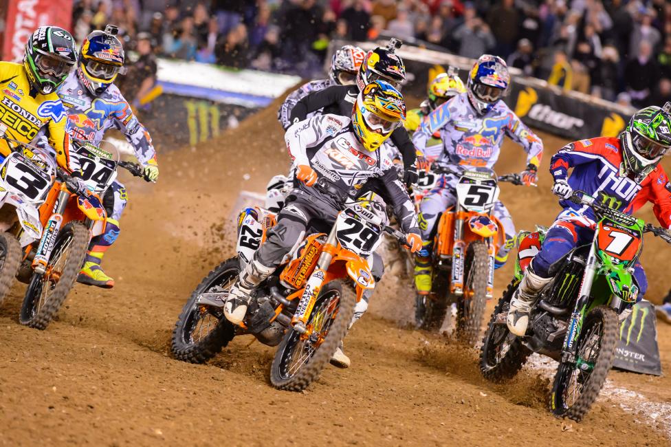 Andrew Short (29) found the key to a good start in San Diego.  